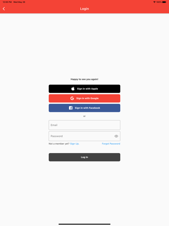 App screenshot