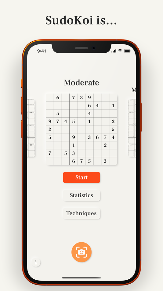 #1. SudoKoi: Smart & Clean Sudoku (macOS) Podle: Fabian Zwick