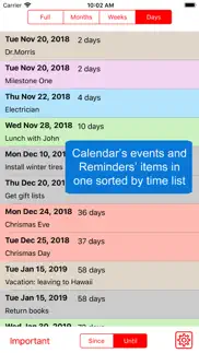 timetill for calendar iphone screenshot 1
