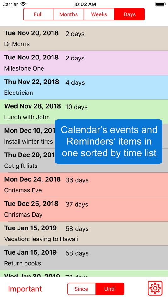 TimeTill for Calendar - 4.0 - (iOS)