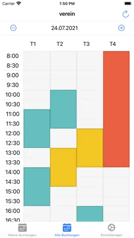 Game screenshot Vereinsbuchung.de scheduler apk