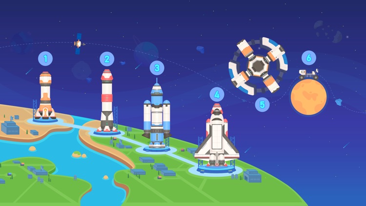 Dinosaur Rocket Games for kids screenshot-3