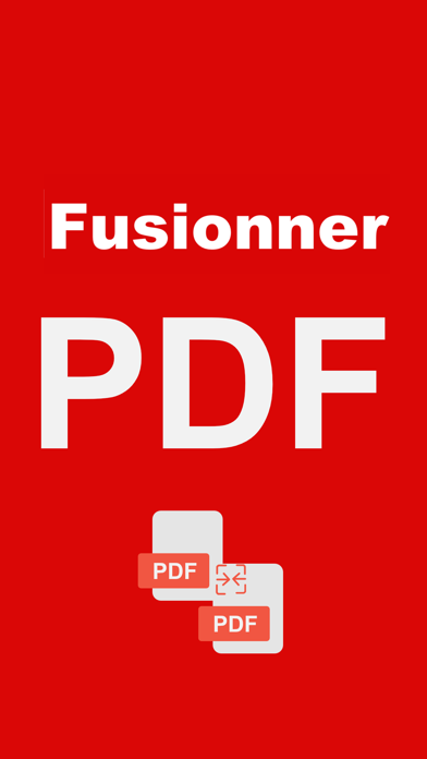 Screenshot #1 pour Fusionner pdf