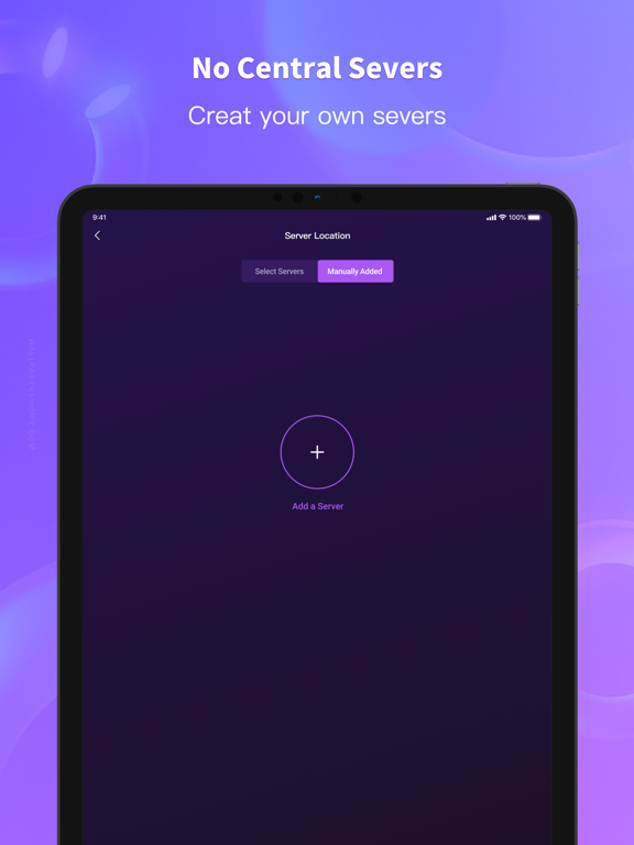 Tachyon VPN - Private Proxy iPad screenshot 5 - Utilities app