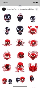 Venom Movie Stickers screenshot #2 for iPhone