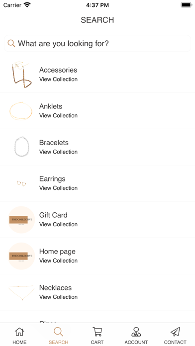 The Collective Jewelry Screenshot