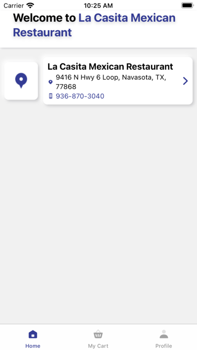 La Casita Mexican Restaurant Screenshot