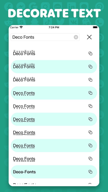 Deco Fonts - Font Art keyboard screenshot-4