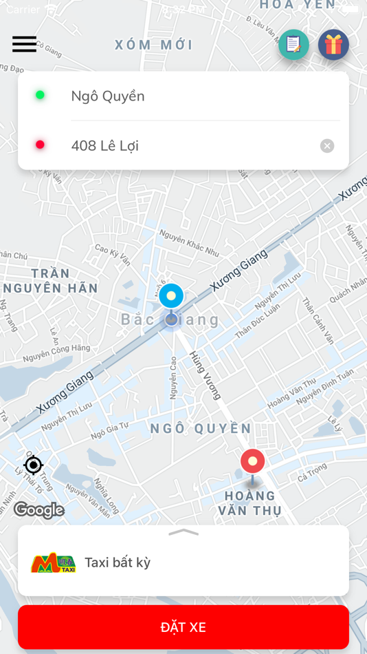 #3. Taxi Minh Xuân (iOS) 由: Nguyen Tran Cao