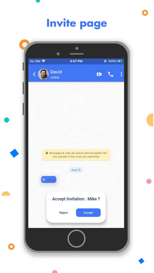 #3. Gabble-Chat & Video Calls (iOS) 由: Trioangle Minds Technologies Private Limited