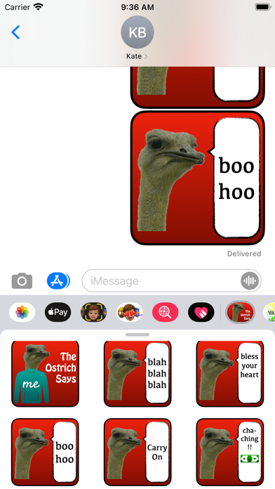 The Ostrich Says Screenshot