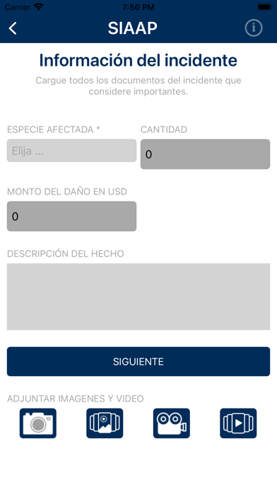 SIAAP Screenshot