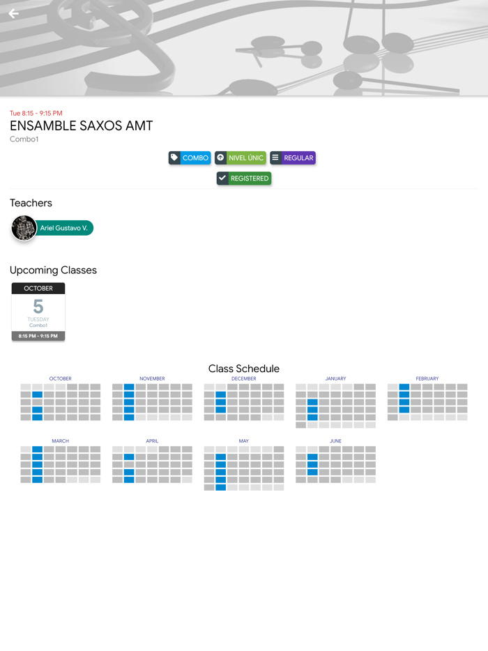 Aula de música de Terrassa