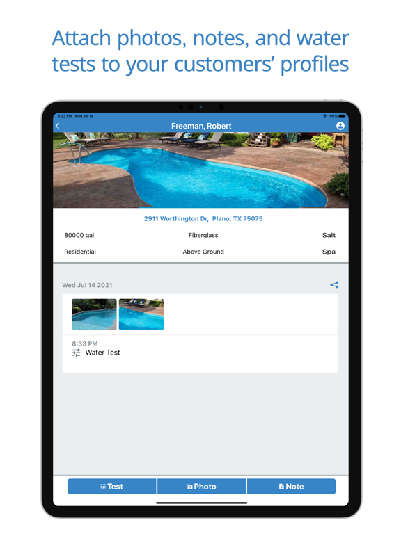 Pro Series Pool & Spa iPad screenshot 8 - Utilities app