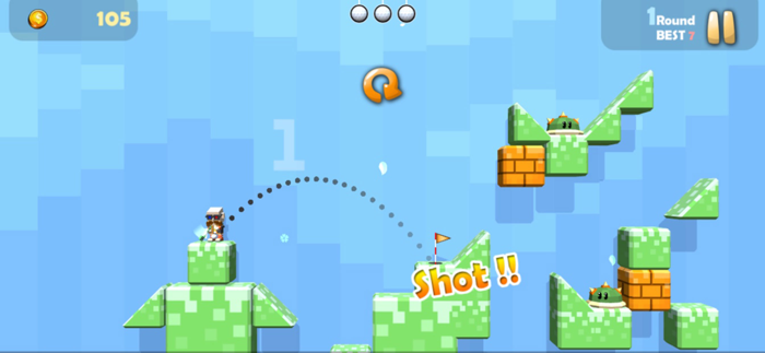 Golf Hero - Pixel Golf 3D