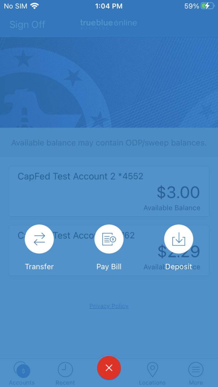 CapFed® Business Mobile