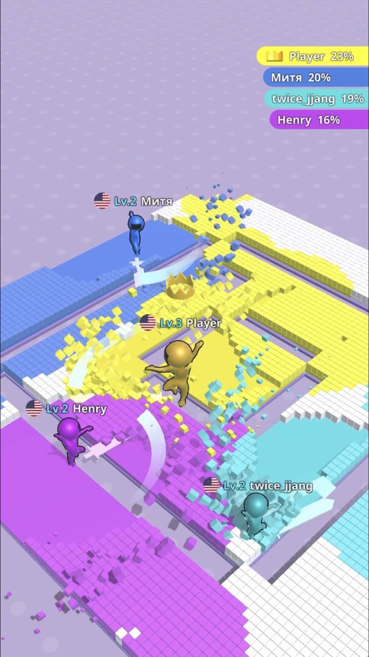 #2. Cut the Enemies.io (iOS) 由: Supercent, Inc.