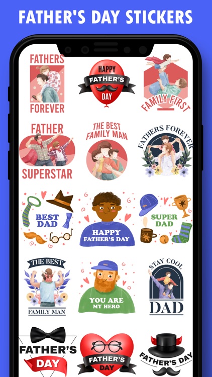 Happy Father's Day Stickers!!