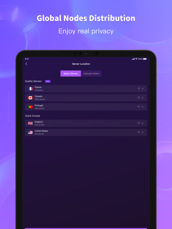 Screenshot #5 pour Tachyon VPN - Private Proxy