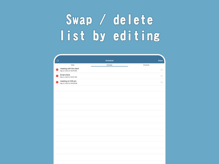 ToDo List - For everyday note