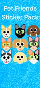 Pet Friends Sticker Pack screenshot #1 for iPhone