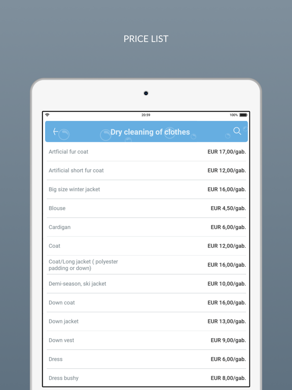 Screenshot #5 pour CleanControl.lv