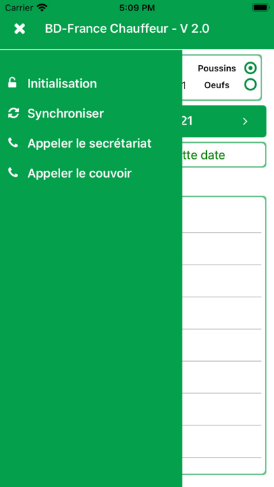 Screenshot #2 pour BD-France chauffeur