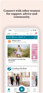 MenoLife - Menopause Tracker screenshot #1 for iPhone