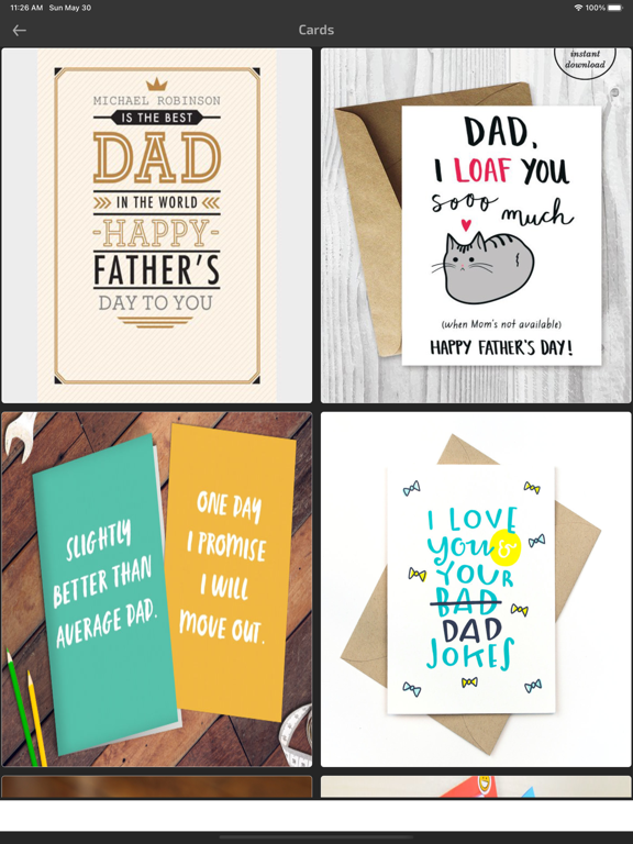 Screenshot #5 pour Fathers Day Wishes Frame Cards