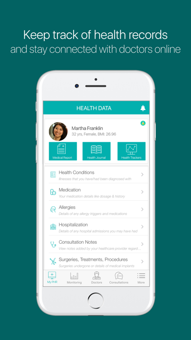 iDoc Mobile Health Screenshot