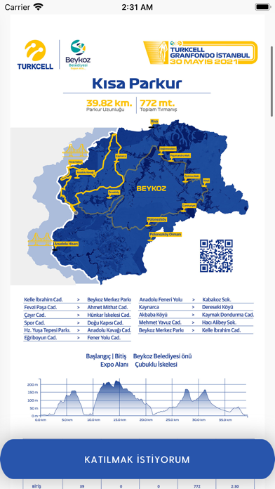 Turkcell Granfondo Serisi Screenshot