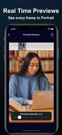 Game screenshot Portrait Video - Blurry Effect apk