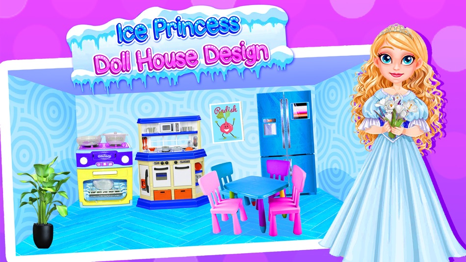 Ice Princess Doll House Design - 1.0 - (iOS)