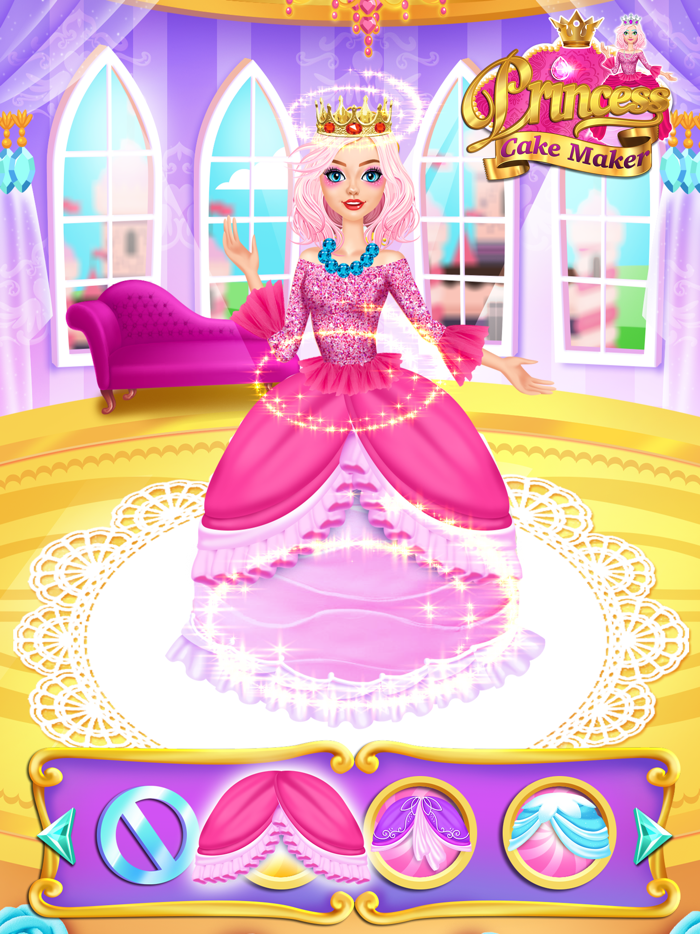 Rainbow Princess Cake Maker