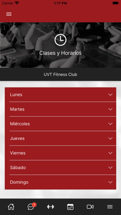 UVT Fitness Club Screenshot