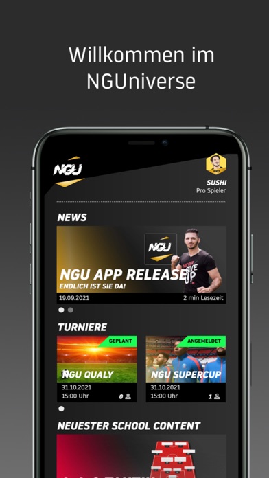Screenshot #1 pour NGU App