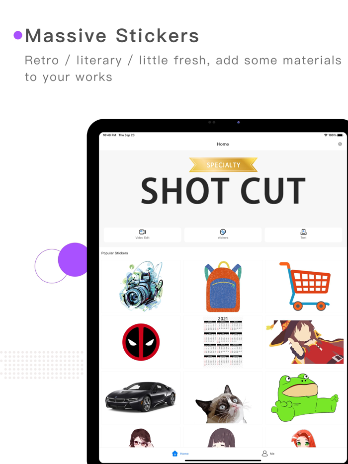 Shot Cute-video editor