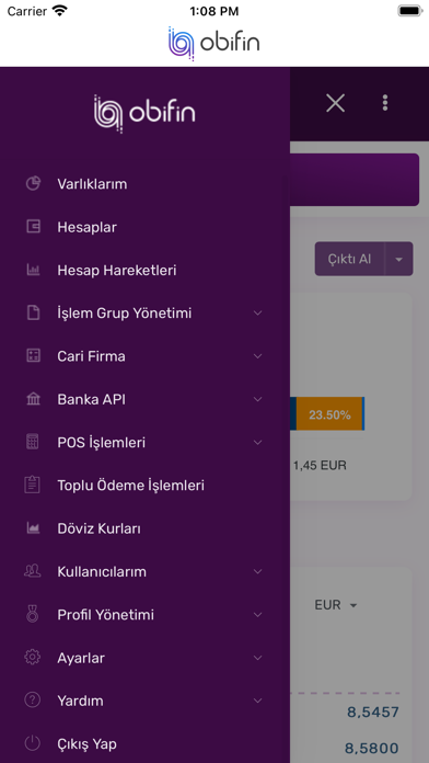 Obifin Screenshot