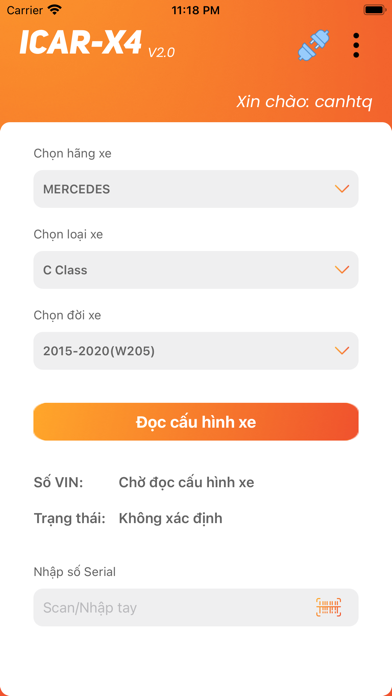 ICAR X4 Screenshot