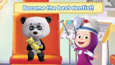 Masha and the Bear Dentist Screenshot