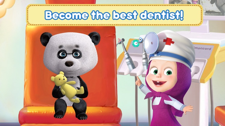 Masha and the Bear Dentist