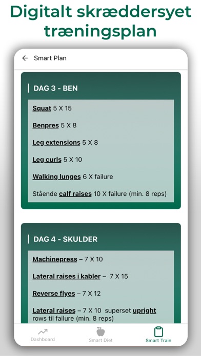 FITIT - Kost og træning Screenshot