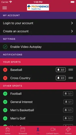 Game screenshot Linfield Athletics hack