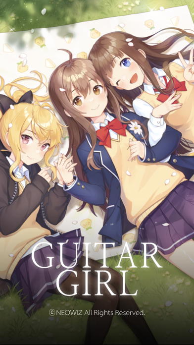 Screenshot #1 pour Guitar Girl:Relaxing MusicGame