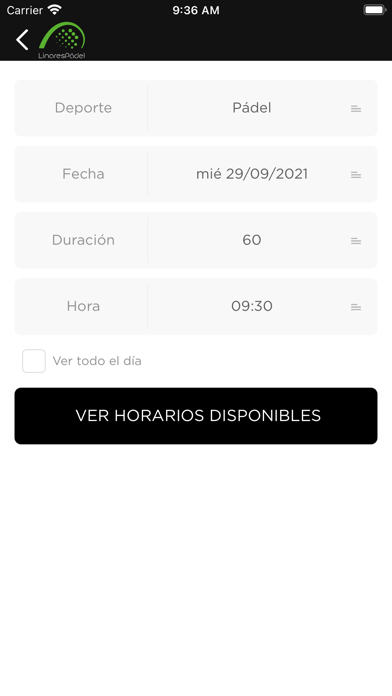 Linares Padel Screenshot