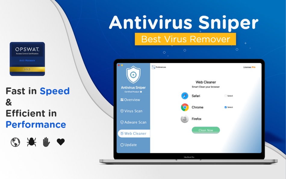 #3. Antivirus Sniper: Virus Scan (macOS) Podle: SniperGuard LTD