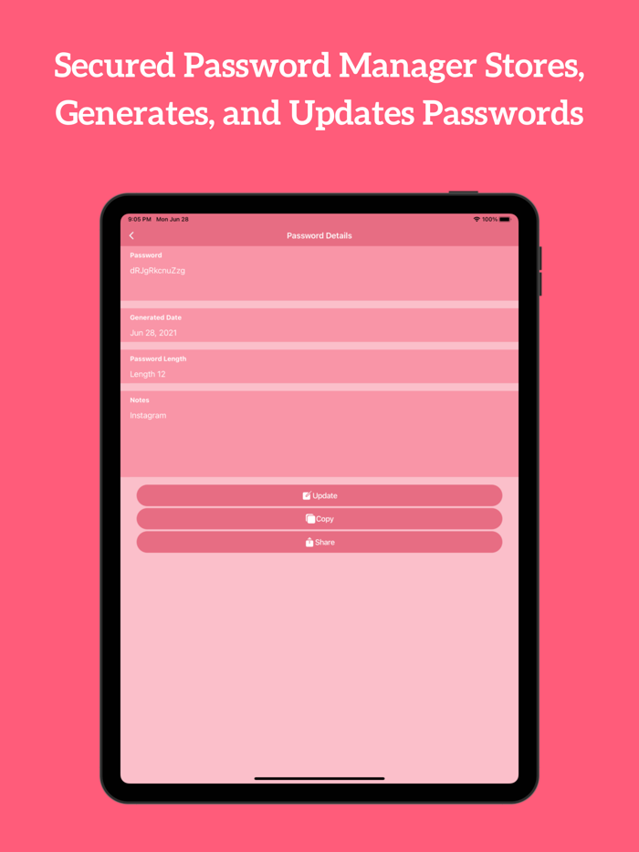 Password Generator - Manager