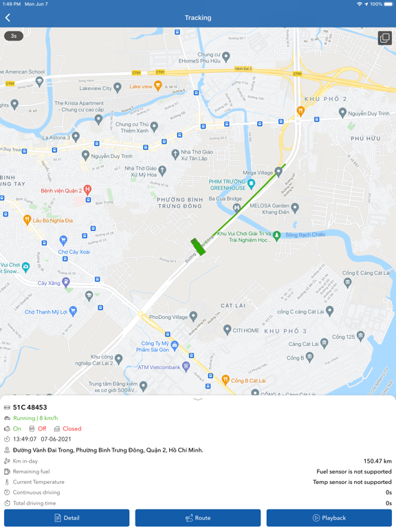 Screenshot #6 pour Econtrol GPS