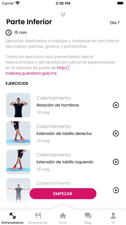 Entrena en casa screenshot-4
