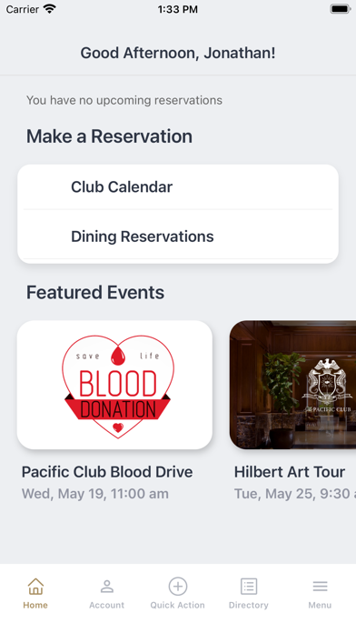 Pacific Club Screenshot